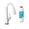 Elkay Avado Single Hole 2-in-1 Kitchen Faucet with Filtered Drinking Water Chrome LKAV7051FCR - alternate 1